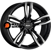 8x18/5x120 ET43 D72,6 Luft Matt Black