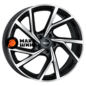 7,5x18/5x114,3 ET48 D76 Kassel Gloss Black