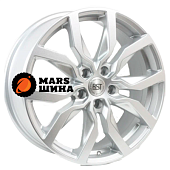 7x18/5x112 ET46 D66,6 R138 (Mercedes C) Silver