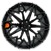 10x22/5x112 ET30 D66,6 ZEUS 2202 (X5/X6/X7/Cullinan) Black matt MR