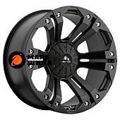 9x18/6x135*6x139,7 ET-12 D106,3 BW-778 Matte Black