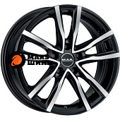 8x18/5x114,3 ET40 D76 Milano Black Red Face