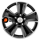 6,5x16/5x114,3 ET50 D66,1 KHW1601 (Duster) Black